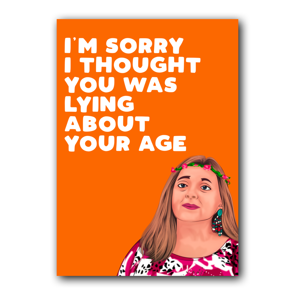 Lying Age Tiger King Carole Husband Card PACK OF 6 #1 image